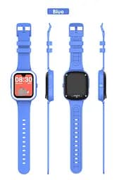 Смарт годинник-телефон дитячі Wonlex KT31 4G з камерою WI-FI GPS SIM-картою Blue (16997) - мініатюра 7