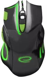 Мышь Esperanza MX401 Hawk USB Black-Green (EGM401KG)