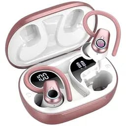 Бездротові навушники Poounur Bluetooth 5.3 з HD-мікрофоном