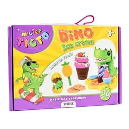 Набір для творчості Strateg Містер тісто Dino Ice Cream (41024)