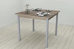 Стіл кухонний Ferrum-decor Агата 75x80x80 Сірий ДСП Сонома Трюфель 16мм (FRD-106253) - мініатюра 4