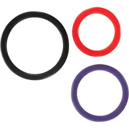 Эрекционное кольцо Toy Joy Triple G-Ring Set 3 шт. мульти