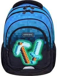 Рюкзак 3 відділення Astrabag AB330 BLUE PIXEL