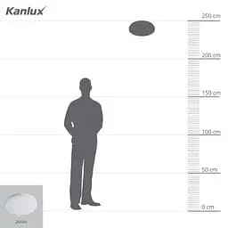 Світлодіодний світильник Kanlux VARSO LED 24W-WW-O (26444) - мініатюра 5
