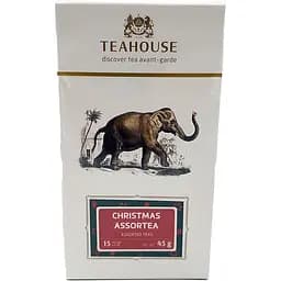 Чай порционный Teahouse Perfect Cup Christmas Assortea 15 шт. x 3 г