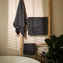 Рушник MBM HOME Теплі дюни 30x50 см темно-сірий (BT-19 S DARK GRAY) - мініатюра 9