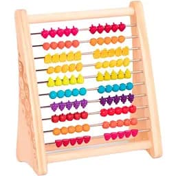 Развивающая деревянная игрушка-счеты Battat Тутти-Фрутти (BX1778Z)