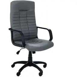 Кресло Атлет PL Tilt Кожзам серый