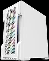 Корпус 1stPlayer T3-WH-4F1-W FRGB White - мініатюра 3