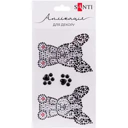Аппликация из страз Santi Puppies самоклеящихся 9.5х15.5 см (742988)