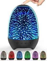 Приліжкова лампа Aiscool з динаміком Bluetooth, дитячий нічник зі зміною яскравості світлодіодного світильника