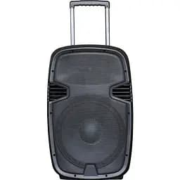 Автономная активная акустическая система BiG JB12RECHARGE350 два радиомикрофона караоке