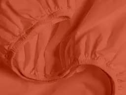 Простирадло Cosas на резинці 100х200 rust, помаранчевий (Orange_100x200x20) - мініатюра 4