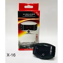 FM модулятор Ugreen Bluetooth X16 трансмітер Hands Free автомобільне зарядне DC12-24В Чорний