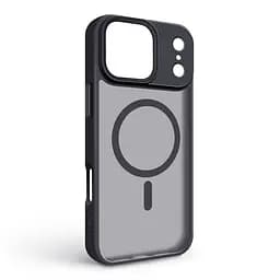 Чехол для Apple iPhone 17 Pro Max, Uniq MagCase, черный, противоударный, панель-накладка с MagSafe, ударопрочный TPU+PC, с магнитом MagSafe, поддержка полноценной беспроводной зарядки, ArmorStandart (ARM86271) - мініатюра 2