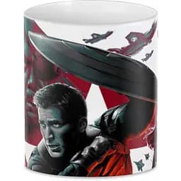 Кухоль GeekLand Captain America Зимовий Солдат CA.02.029 330 мл білий