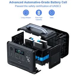 Зарядна станція Choetech BS005 1200Вт (960Вт/г) AC,LiFePo4 LiFePo4,MPPT, UPS, USB-C PD100 Вт - мініатюра 6