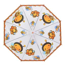 Дитяча парасолька "Бджілка" Bambi MK 5793(Orange) довжина 65,5 см, тростина 60 см, діаметр 84 см
