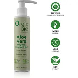 Гель для інтимної гігієни Orgie - Bio Aloe Vera Organic Intimate Gel (100 мл) - мініатюра 3