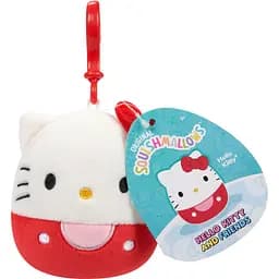М'яка іграшка Squishmallows Hello Kitty на кліпсі Hello Kitty 9 см (SQSN00269-Ph20) - мініатюра 3