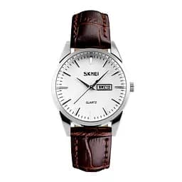 Skmei 9073SIWT-S Silver-White lady