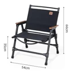 Крісло складане Naturehike CNK2350JJ015, алюміній, чорний - мініатюра 3