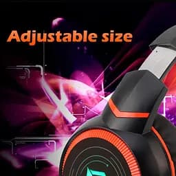 Дротова ігрова гарнітура Meetion Gaming Backlit HiFi MT-HP030, USB, 2.2m, black - мініатюра 7
