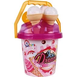 Набір для гри з піском ТехноК Морозиво рожевий (5743)