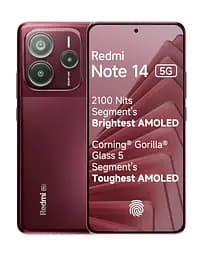 Смартфон Xiaomi Redmi Note 14 5G 8/128GB Adapter (No NFC) red - мініатюра 2