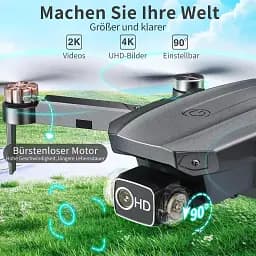Квадрокоптер Wipkviey Wing 12 4K GPS Brushless - мініатюра 3