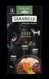 М'який корм Sanabelle Juicy з яловичиною для котів (40 г)