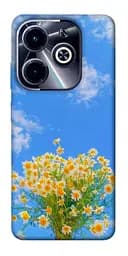 Чехол itsPrint Sky flowers для Infinix Hot 40i