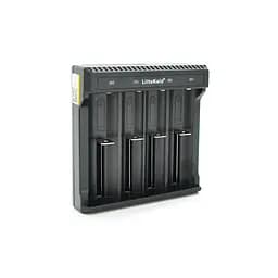 Зарядний пристрій для акумуляторів Liitokala 4 Slots, LED, Li-ion, 10430/10440/14500/16340/17670/18500/18650/26650/25500/26700 (Lii-L4) - мініатюра 1