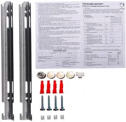 Радіатор сталевий панельний Optimum 22 низ/справа 500x1200 (без INNER) 000022035, Білий - мініатюра 3
