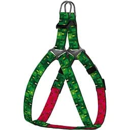 Шлея для собак дрібних порід BronzeDog Urban Art Піксель XS 33-40 см