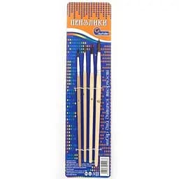 Набор художественных кистей Bambi DSCN1688 в наборе 4 штуки