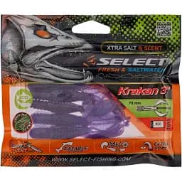 Силікон Select Kraken 3" #800 (5 шт/уп) - мініатюра 2