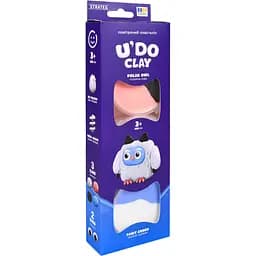Набір для ліплення Strateg U'DO Clay Казкові кубики Полярна сова (31075)