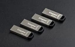 Flash Drives DataTraveler Kyson 256GB USB 3.2 (DTKN/256GB) Silver/Black Kingston teh0023321 - мініатюра 5