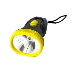 Светодиодный карманный фонарик GY1718 B ручной на батарейках, компактный LED-фонарик с 2 режимами освещения, переносной