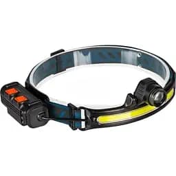 Налобний ліхтар Bailong BL-W678 гнучкий акумуляторний з датчиком руху та вологозахистом