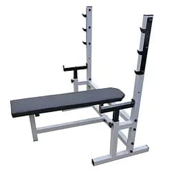 Професійна лавка для жиму "Profigym" NE-SK-60 зі стійками до 300 кг