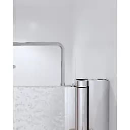 Шторка для ванни Qtap Standard CRM407513APR Pear, Права, матовий, хром - мініатюра 3