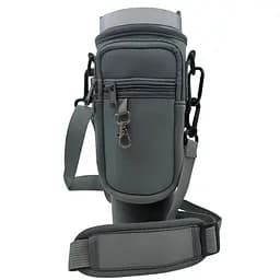 Чохол-сумка для термокухля Stanley Quencher 1,18 л з ремінцем, захисний кейс для кухля, темно-сірий KT7001317