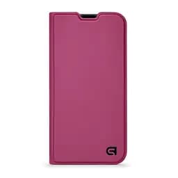 Чехол-книжка для Motorola Edge 60 Pro 5G, OneFold Case, бордовый, из экокожи (PU) и TPU, с магнитом, с подставкой и отделением для карт, трансформируемый в подставку, противоударный, защита всего корпуса, ArmorStandart (ARM85910)