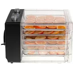 Сушарка-дегідратор для грибів трав та продуктів Adler AD 6660 6 програм 48 год 30–75°C