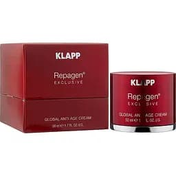Крем для обличчя Klapp Repagen Exclusive Global Anti-Age Cream антивіковий 50 мл