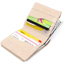 Жіноче шкіряне портмоне Grande Pelle 10х10х1.5 см acs0018769 - мініатюра 3