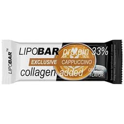 Протеїновий батончик Lipobar Exclusive Capuccino 50 г