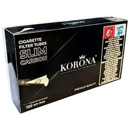 Гільзи для цигарок Korona Slim Carbon 120